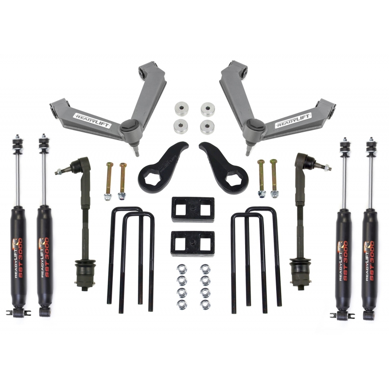 ReadyLIFT | SST® Lift Kit w/Shocks - Silverado / Sierra 2500 HD / 3500 HD 6.0L / 6.6L 2011-2019 ReadyLIFT Lift Kits