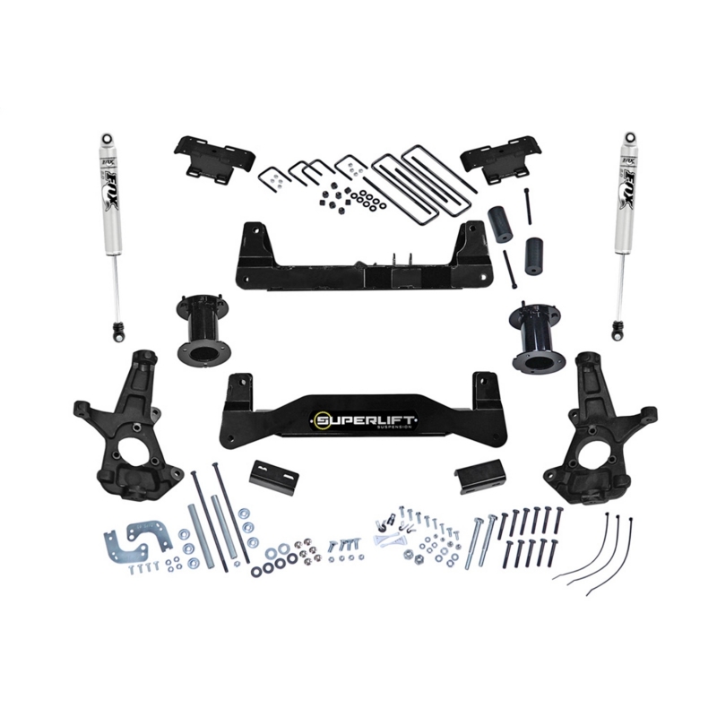 Superlift | Lift Kit-Suspension w/Shock - Silverado / Sierra 1500 2007-2016 Superlift Suspension Lift Kits