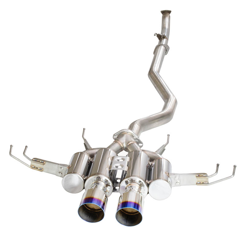 MXP | Comp RS Cat-Back Exhaust w/ Burnt Blue Tips - Civic Type R 2017-2021 MXP Cat-Back Exhausts