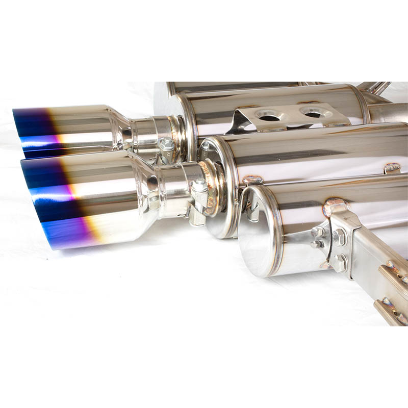 MXP | Comp RS Cat-Back Exhaust w/ Burnt Blue Tips - Civic Type R 2017-2021 MXP Cat-Back Exhausts