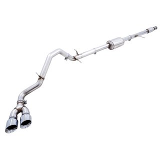 AWE Tuning | 0FG Cat-Back Exhaust Chrome Tips - Silverado / Sierra 1500 / Limited 5.3L 2019-2023 AWE Tuning Cat-Back Exhausts