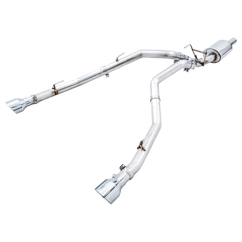AWE Tuning | 0FG Cat-Back Exhaust (Chrome w/ Cutouts) - Ram 1500 5.7L 2009-2023 AWE Tuning Cat-Back Exhausts