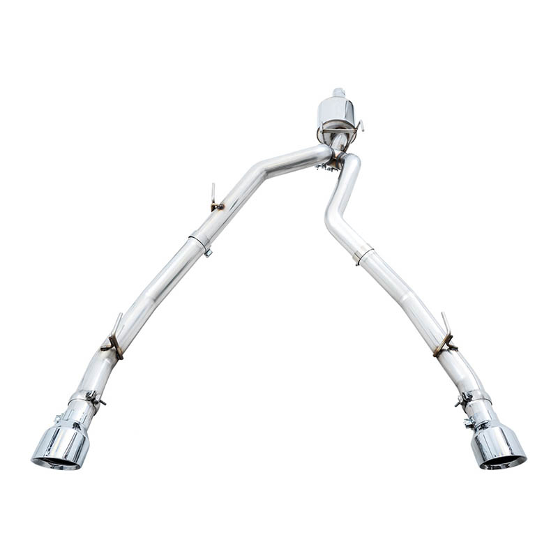 AWE Tuning | 0FG Cat-Back Exhaust (Chrome w/ Cutouts) - Ram 1500 5.7L 2009-2023 AWE Tuning Cat-Back Exhausts
