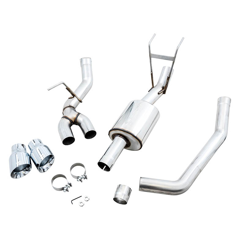 AWE Tuning | 0FG Cat-Back Exhaust (Chrome w/ Flat Bumper) - Ram 1500 / Classic 5.7L 2009-2022