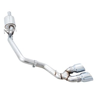 AWE Tuning | 0FG Cat-Back Exhaust (Black w/ Flat Bumper) - Ram 1500 5.7L 2009-2023 AWE Tuning Cat-Back Exhausts