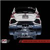 AWE Tuning | Touring Cat-Back Exhaust w/ DualPhase MidPipe (Tri Chrome Tips) - Civic Type R / Type R Limited Edition 2.0T 201...