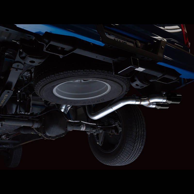 AWE Tuning | 0FG Cat-Back Exhaust (Dual Side Exit Black) - F-150 2.7T 2021-2023 AWE Tuning Cat-Back Exhausts