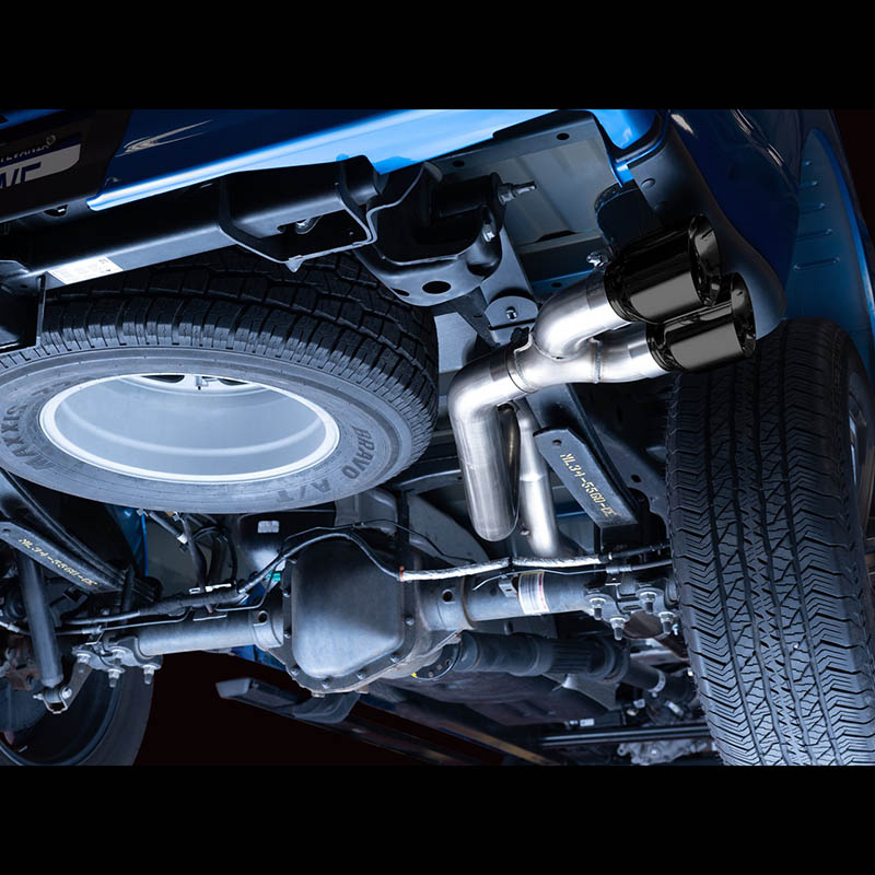 AWE Tuning | 0FG Cat-Back Exhaust (Dual Side Exit Black) - F-150 2.7T 2021-2023 AWE Tuning Cat-Back Exhausts