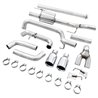 AWE Tuning | 0FG Cat-Back Exhaust (Dual Split Rear Exit Chrome) - F-150 2.7TT / 3.5TT / 5.0L 2021-2022