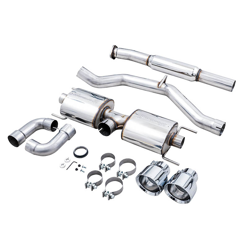 AWE Tuning | Touring Cat-Back Exhaust Chrome - FR-S / BRZ / 86 / GR86 2.0L / 2.4L 2013-2025 AWE Tuning Cat-Back Exhausts