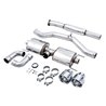 AWE Tuning | Touring Cat-Back Exhaust Chrome - FR-S / BRZ / 86 / GR86 2.0L / 2.4L 2013-2025 AWE Tuning Cat-Back Exhausts