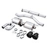 AWE Tuning | Touring Cat-Back Exhaust Black - FR-S / BRZ / 86 / GR86 2.0L / 2.4L 2013-2025 AWE Tuning Cat-Back Exhausts