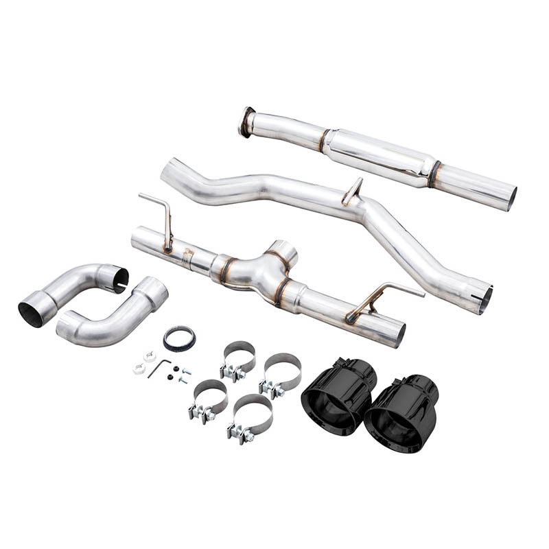 AWE Tuning | Track Cat-Back Exhaust Black - FR-S / BRZ / 86 / GR86 2.0L / 2.4L 2013-2025 AWE Tuning Cat-Back Exhausts