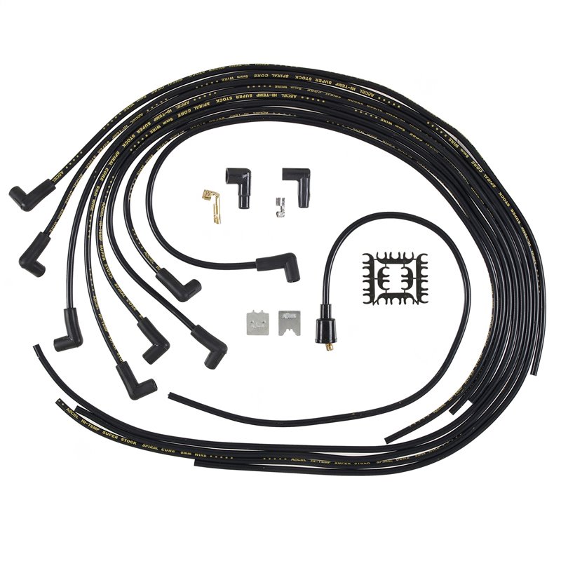 ACCEL | Universal Fit Spark Plug Wire Set - Chevrolet / Dodge / Plymouth / Pontiac 1965-1991 ACCEL Spark Plug Wires & Boots