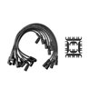 ACCEL | Extreme 9000 Black Ceramic Boot Spark Plug Wire Set - Escalade / Tahoe / Yukon 5.7L 2000 ACCEL Spark Plug Wires & Boots