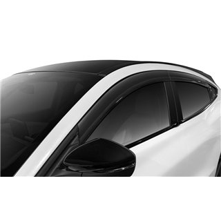 AVS | Ventvisor Low Profile Deflector 4 pc. - Charger 2011-2022