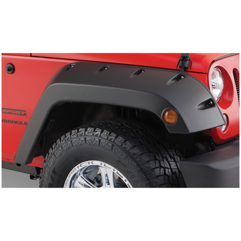 Bushwacker | Fender Flare - Wrangler (JK) 3.6L / 3.8L 2007-2018 Bushwacker Fender Flares & Trim