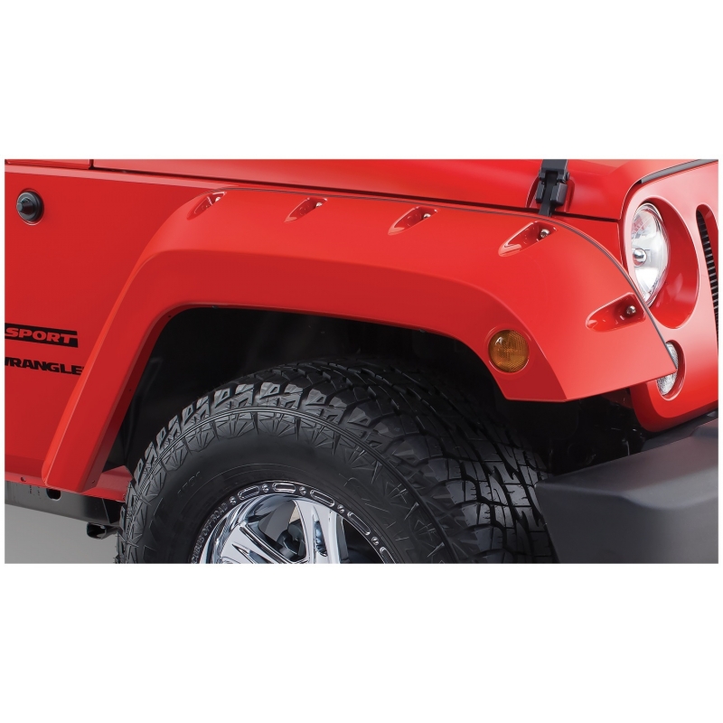 Bushwacker | Fender Flare - Wrangler (JK) 3.6L / 3.8L 2007-2018 Bushwacker Fender Flares & Trim