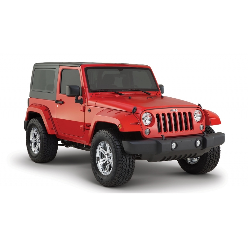 Bushwacker | Fender Flare - Wrangler (JK) 3.6L / 3.8L 2007-2018 Bushwacker Fender Flares & Trim