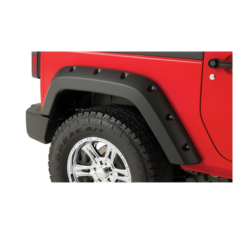 Bushwacker | Fender Flare - Wrangler (JK) 3.6L / 3.8L 2007-2018 Bushwacker Fender Flares & Trim