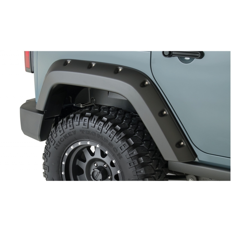 Bushwacker | Fender Flare - Wrangler (JK) 3.6L / 3.8L 2007-2018 Bushwacker Fender Flares & Trim