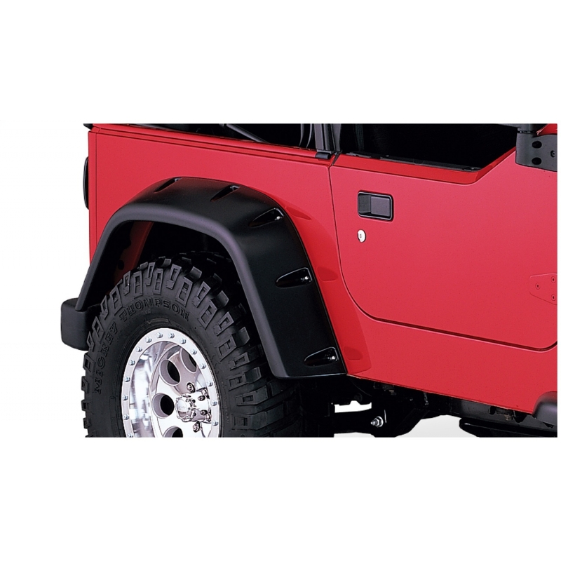 Bushwacker | Fender Flare - Wrangler 2.4L / 2.5L / 4.0L 1997-2006 Bushwacker Fender Flares & Trim