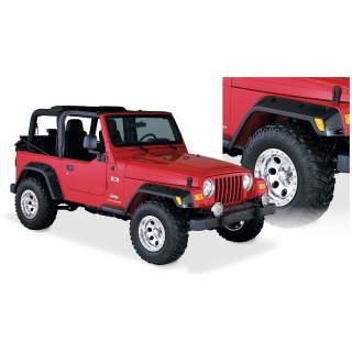 Bushwacker | Fender Flare - Wrangler 2.4L / 2.5L / 4.0L 1997-2006 Bushwacker Fender Flares & Trim