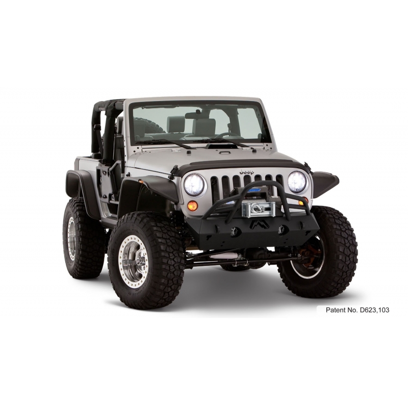 Bushwacker | Fender Flare - Wrangler (JK) 3.6L / 3.8L 2007-2018 Bushwacker Fender Flares & Trim