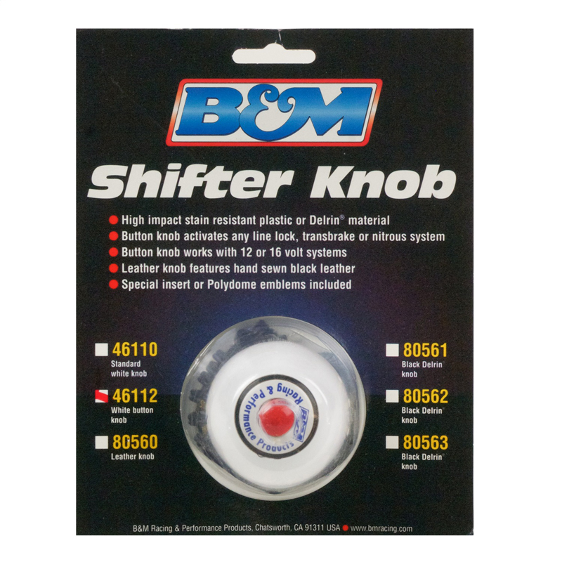 B&M | Universal Auto Trans Shifter Knob B&M Shifter & Levers