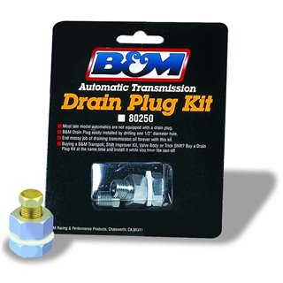 B&M | Drain Plug Kit Transmission Oil Pan Drain Plug