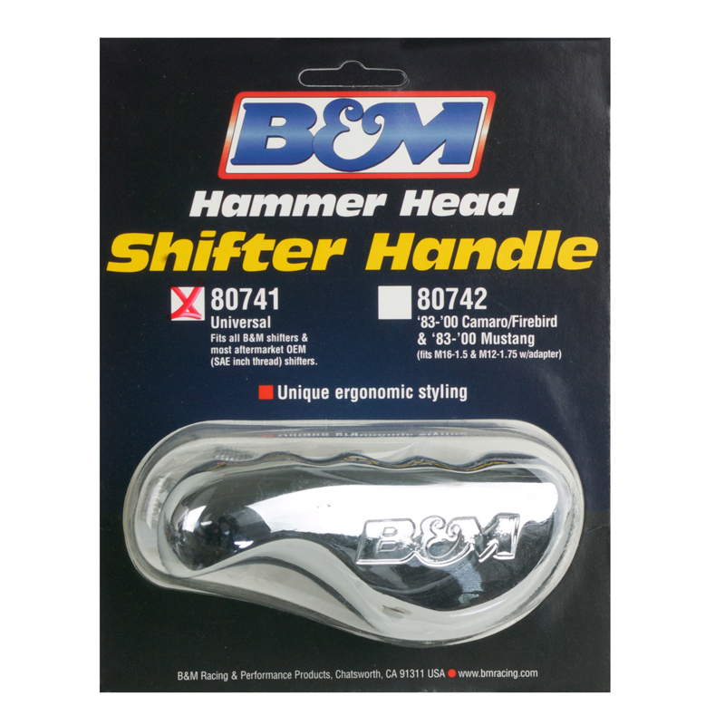 B&M | Hammer Head T-Handle Auto Trans Shift Knob B&M Shifter & Levers