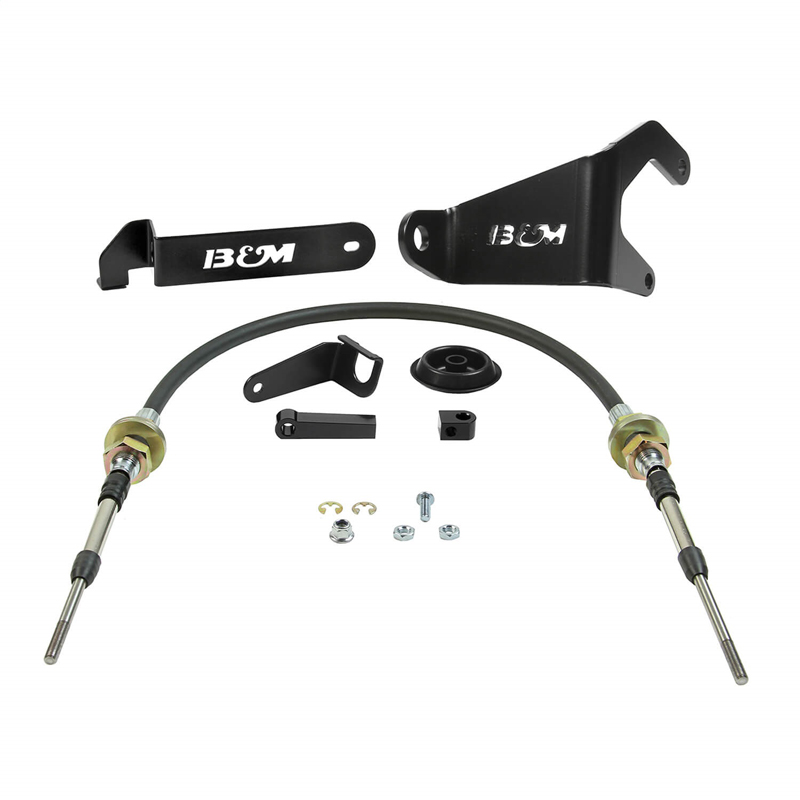 B&M | Heavy Duty Transfer Case Shift Cable - Wrangler (JK) 3.6L / 3.8L 2007-2018