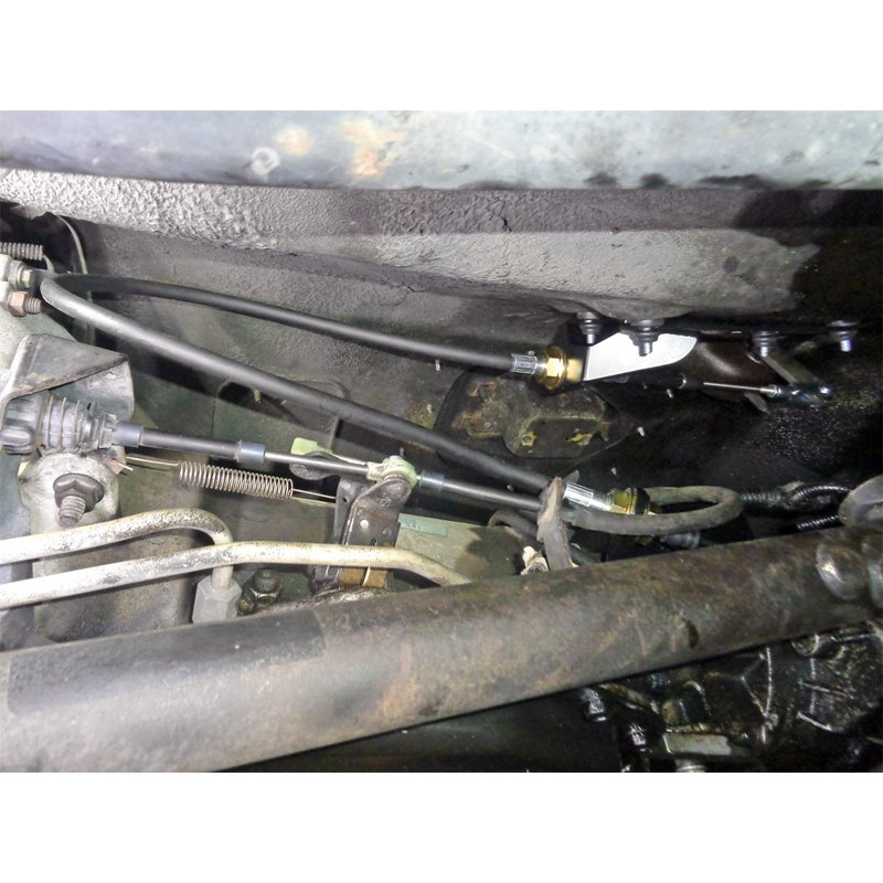 B&M | Transfer Case Shift Cable Conversion Kit - Wrangler 2.4L / 2.5L / 4.0L 1997-2006