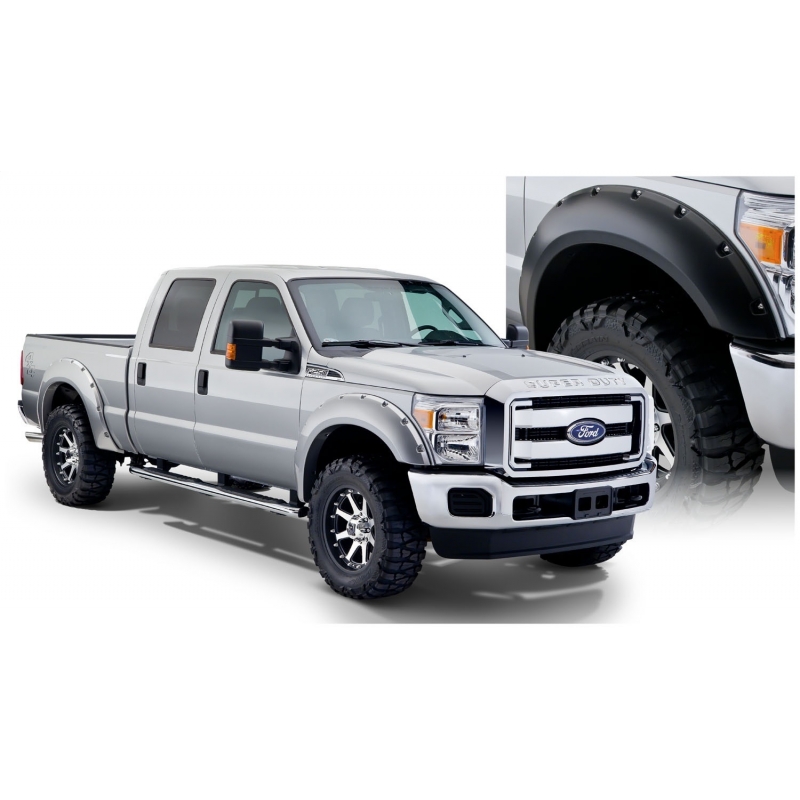 Bushwacker | Fender Flare - F-250 / F-350 2011-2016 Bushwacker Fender Flares & Trim