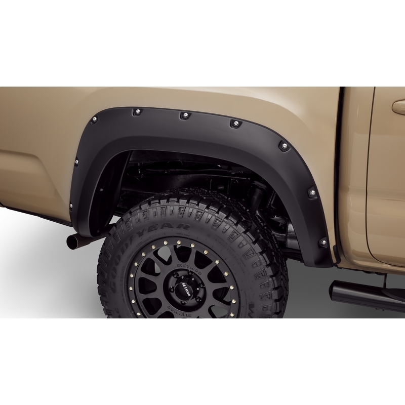 Bushwacker | Fender Flare - Tacoma 2.7L / 3.5L 2016-2022 Bushwacker Fender Flares & Trim