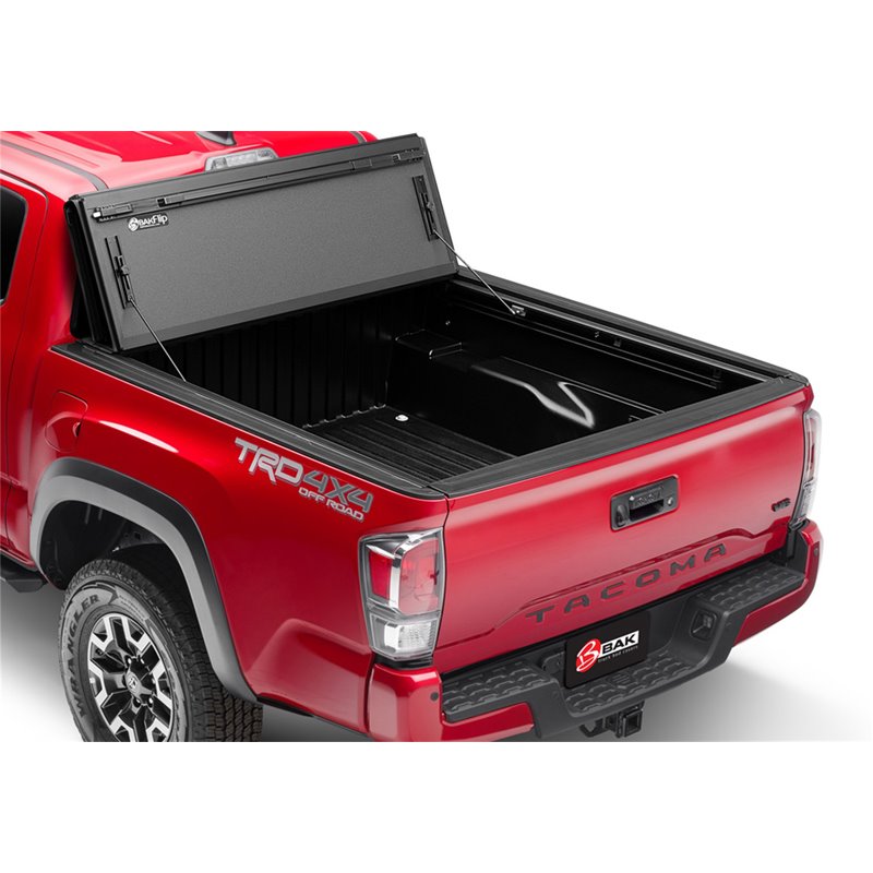 BAK Industries | BAKFlip MX4 5ft. w/Deck Rail System - Tacoma 2.7L / 3.5L 2016-2022