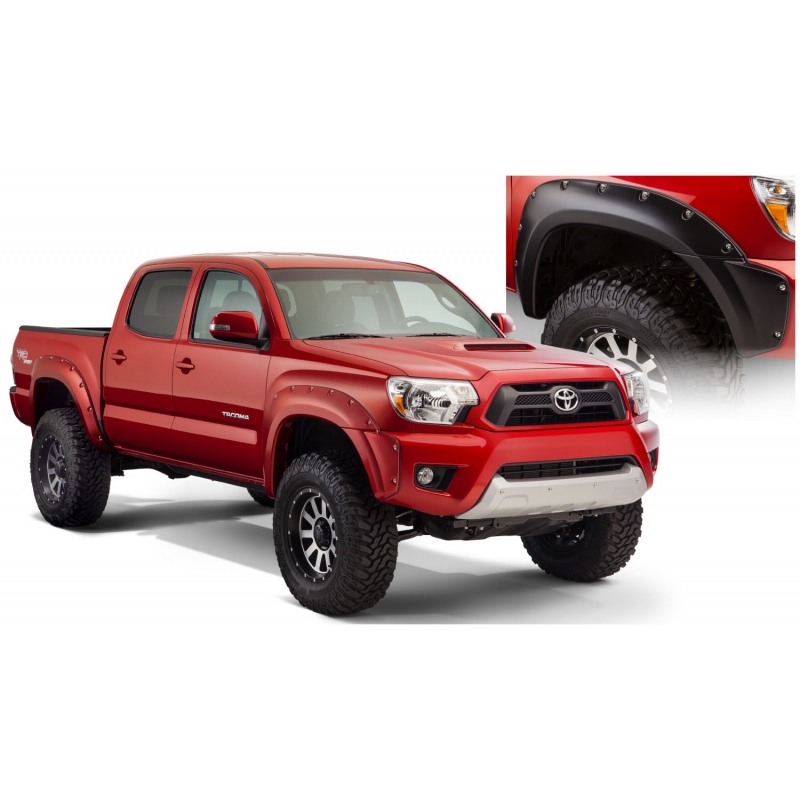 Bushwacker | Fender Flare - Tacoma 2.7L / 4.0L 2012-2015 Bushwacker Fender Flares & Trim