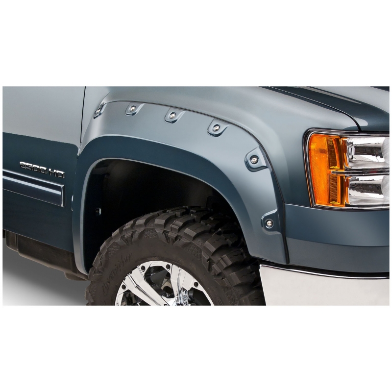 Bushwacker | Fender Flare - Sierra 2500 HD / 3500 HD 6.0L / 6.6L 2011-2014 Bushwacker Fender Flares & Trim