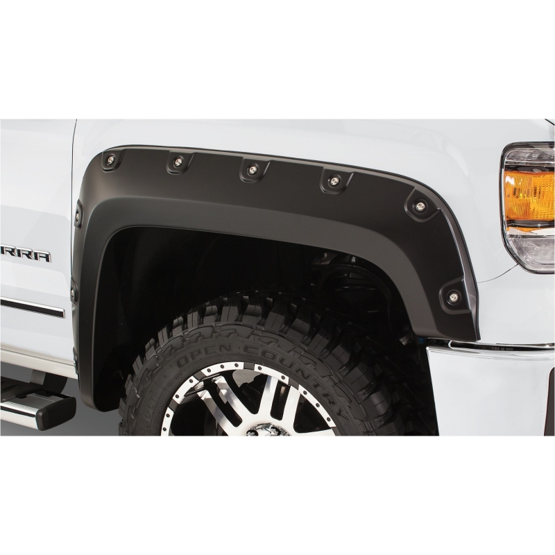 Bushwacker | Fender Flare - Sierra 1500 4.3L / 5.3L / 6.2L 2014-2015 Bushwacker Fender Flares & Trim