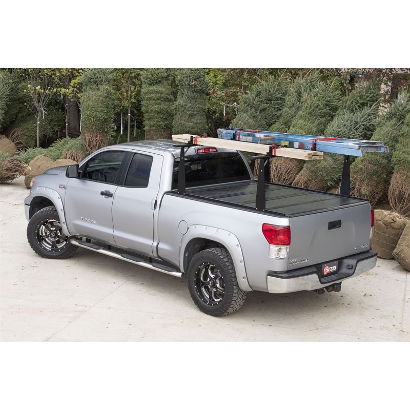 BAK Industries | BAKFlip CS/F1 w-Rack 5ft. w/Deck Rail System - Tacoma 2.7L / 4.0L 2005-2015