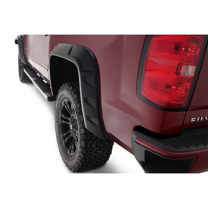 Bushwacker | Fender Flare - Silverado 1500 4.3L / 5.3L / 6.2L 2014-2018 Bushwacker Fender Flares & Trim