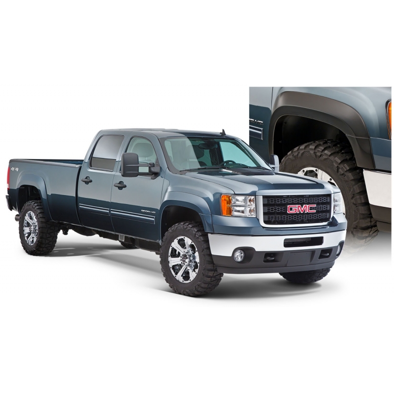 Bushwacker | Fender Flare - Sierra 1500 2007-2013 Bushwacker Fender Flares & Trim