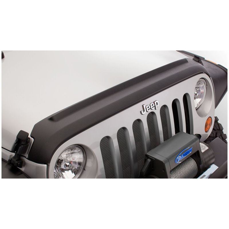 Bushwacker | TrailArmor™ Hood/Tailgate Protector - Wrangler (JK) 3.6L / 3.8L 2007-2018 Bushwacker Hood Deflectors