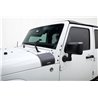 Bushwacker | TrailArmor™ Cowl Guard - Wrangler (JK) 3.6L / 3.8L 2007-2018 Bushwacker Hood Deflectors