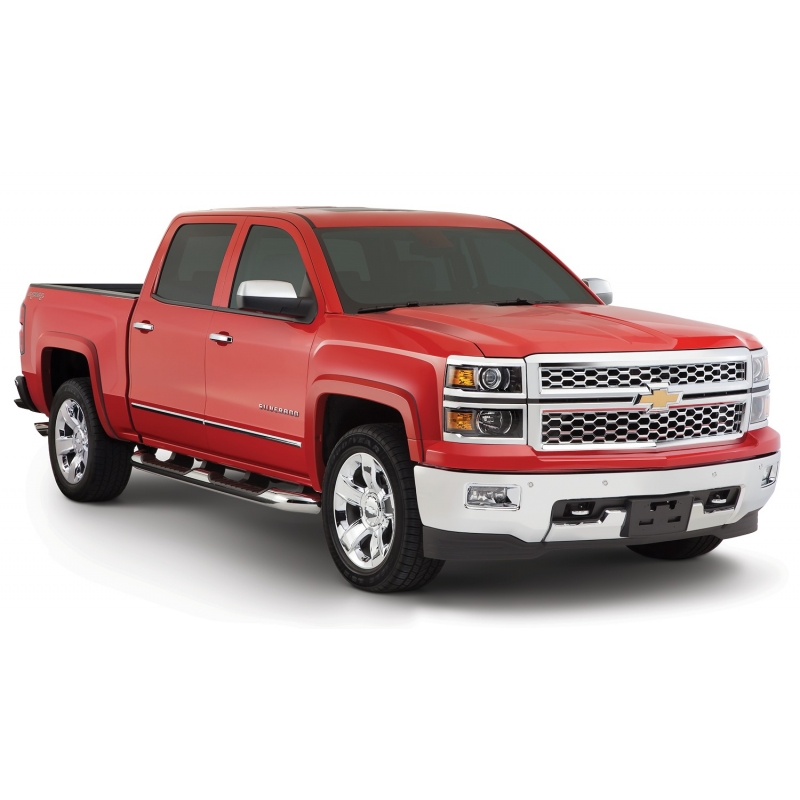 Bushwacker | Fender Flare - Silverado 1500 / Limited / 2500 HD / 3500 HD 2014-2019 Bushwacker Fender Flares & Trim