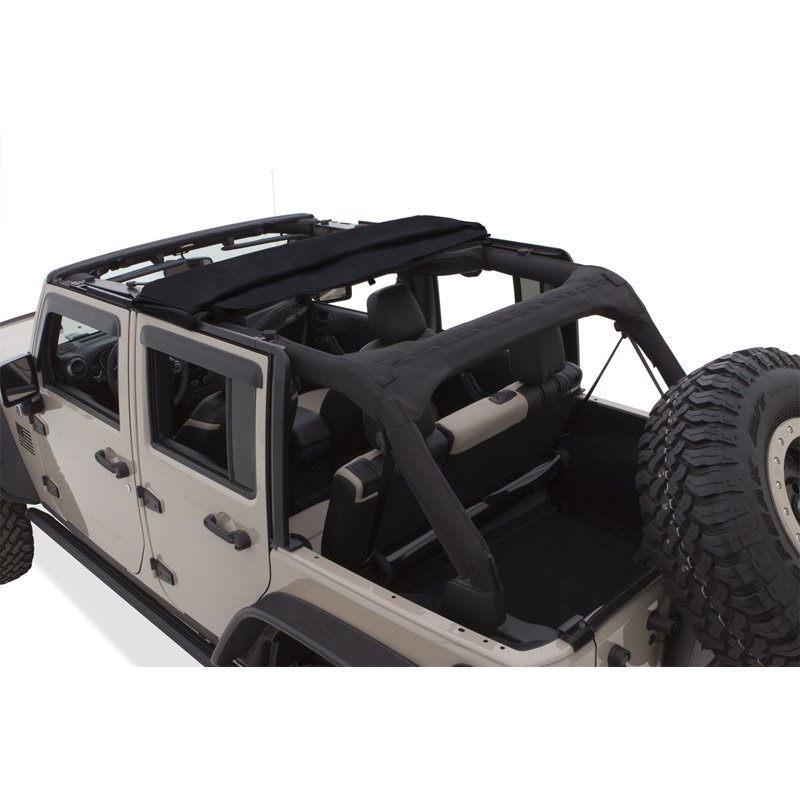 Bushwacker | TrailArmor™ Twill Fast Back Soft Top - Wrangler (JK) 3.6L / 3.8L 2007-2018