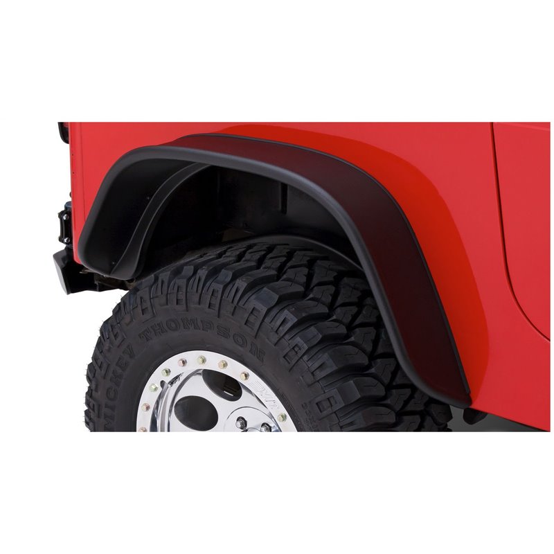 Bushwacker | Flat Style Fender Flares - Wrangler 2.5L / 4.0L / 4.2L 1987-1995