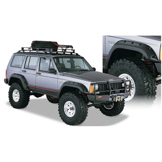 Bushwacker | Cut-Out™ Fender Flares - Cherokee 1984-2001 Bushwacker Fender Flares & Trim