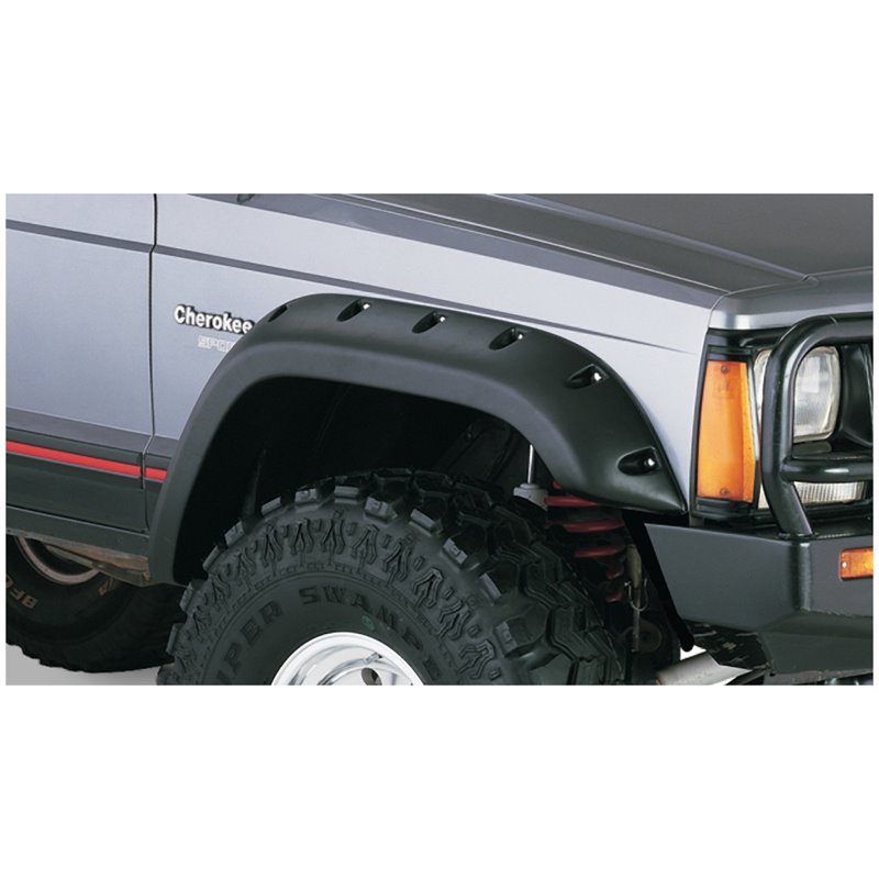 Bushwacker | Cut-Out™ Fender Flares - Cherokee 1984-2001 Bushwacker Fender Flares & Trim