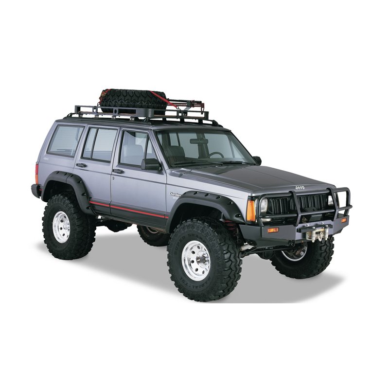 Bushwacker | Cut-Out™ Fender Flares - Cherokee 1984-2001 Bushwacker Fender Flares & Trim